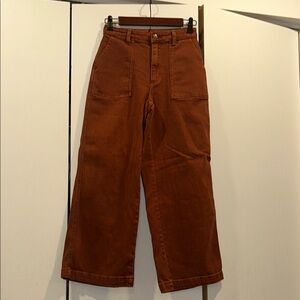 Brown Wide Leg Pants